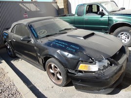 2003 FORD MUSTANG CONVERTIBLE GT BLACK 4.6 AT F20112